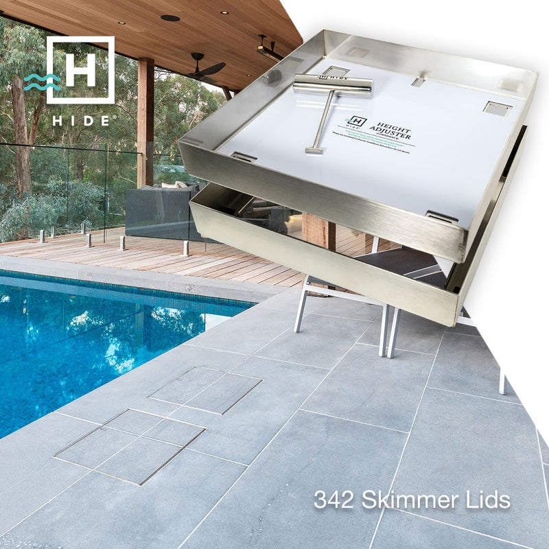 pool skimmer box lid